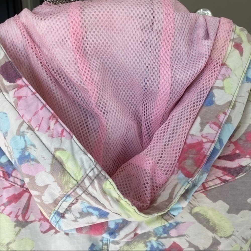 Mossimo Flower Spring Utility Cargo Jacket Coat M - image 5